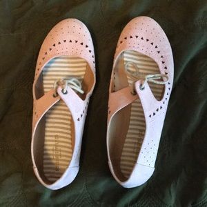 Mary Jane flats dusty pink blush